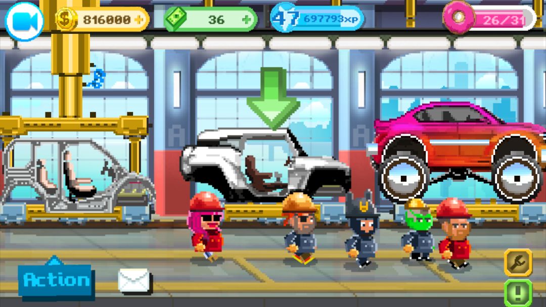 Motor World Car Factory游戏截图