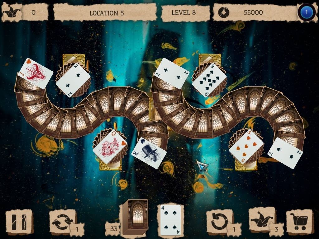 Mystery Solitaire. The Black Raven 3游戏截图