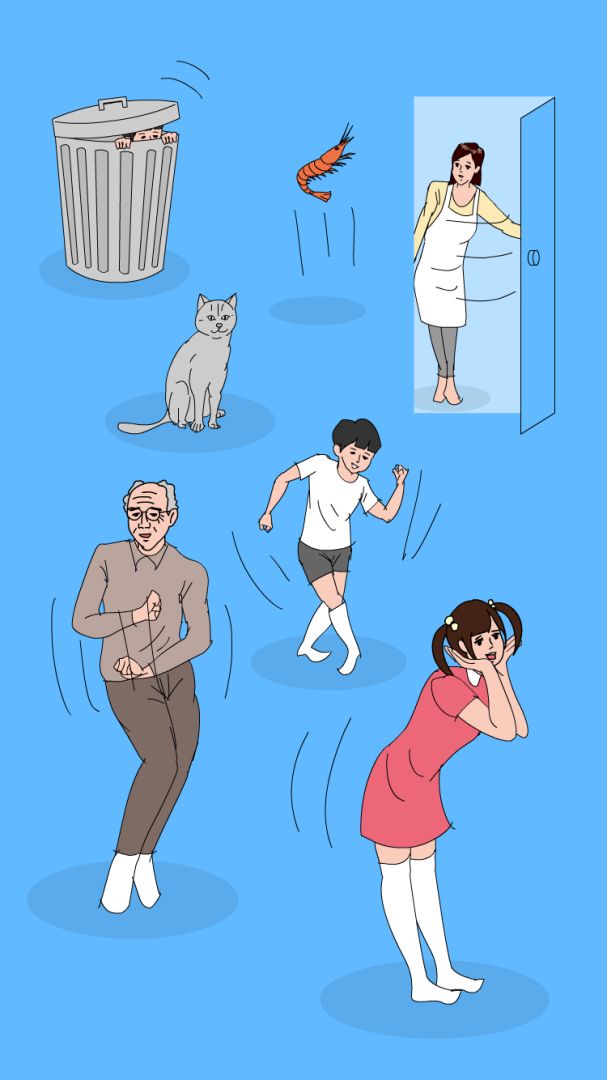 在你身后！游戏截图