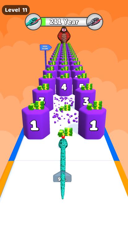 Shooting Snakes游戏截图