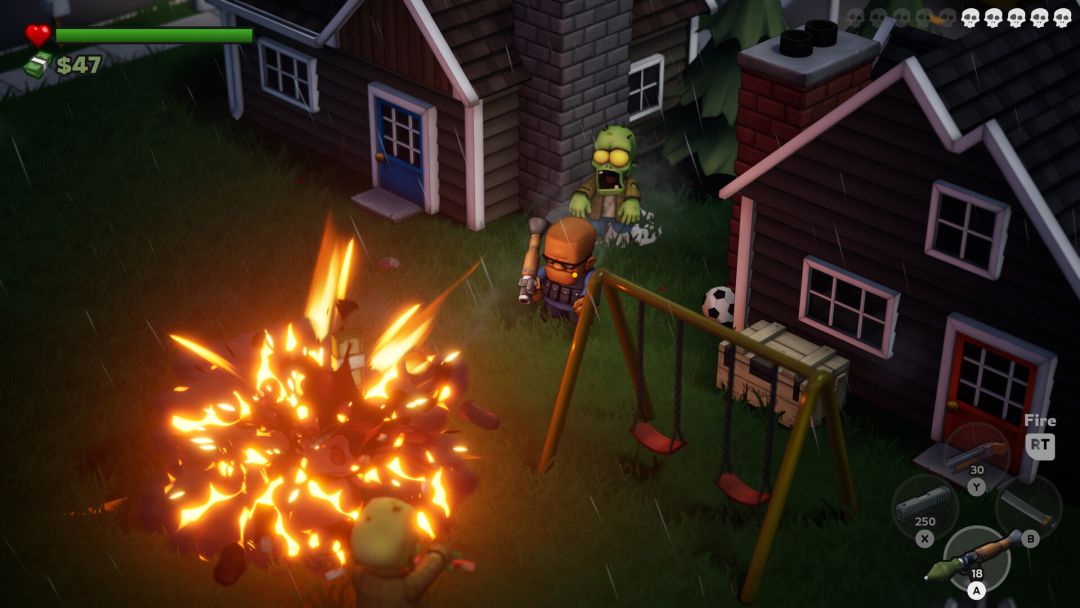 僵尸小镇 3D游戏截图