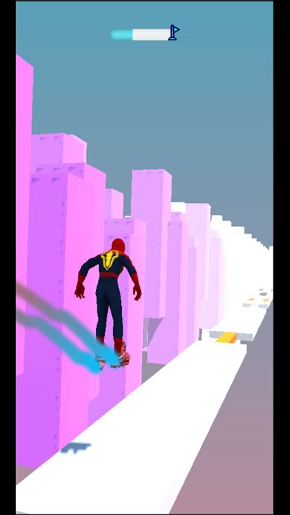 Superhero Skates Roller Run游戏截图