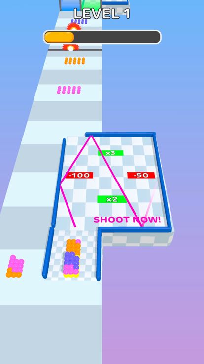 Shoot the Ball Stack游戏截图