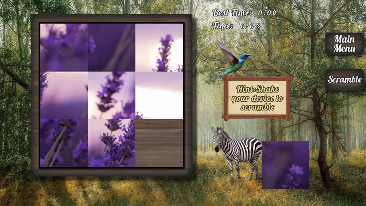 Famous Sliding Puzzle: Nature游戏截图