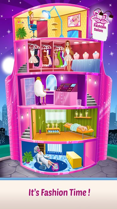 美少女孩的奇迹美妆秀人生游戏截图