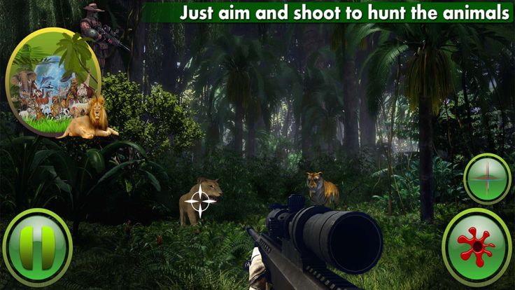 Jungle Animals Attack游戏截图
