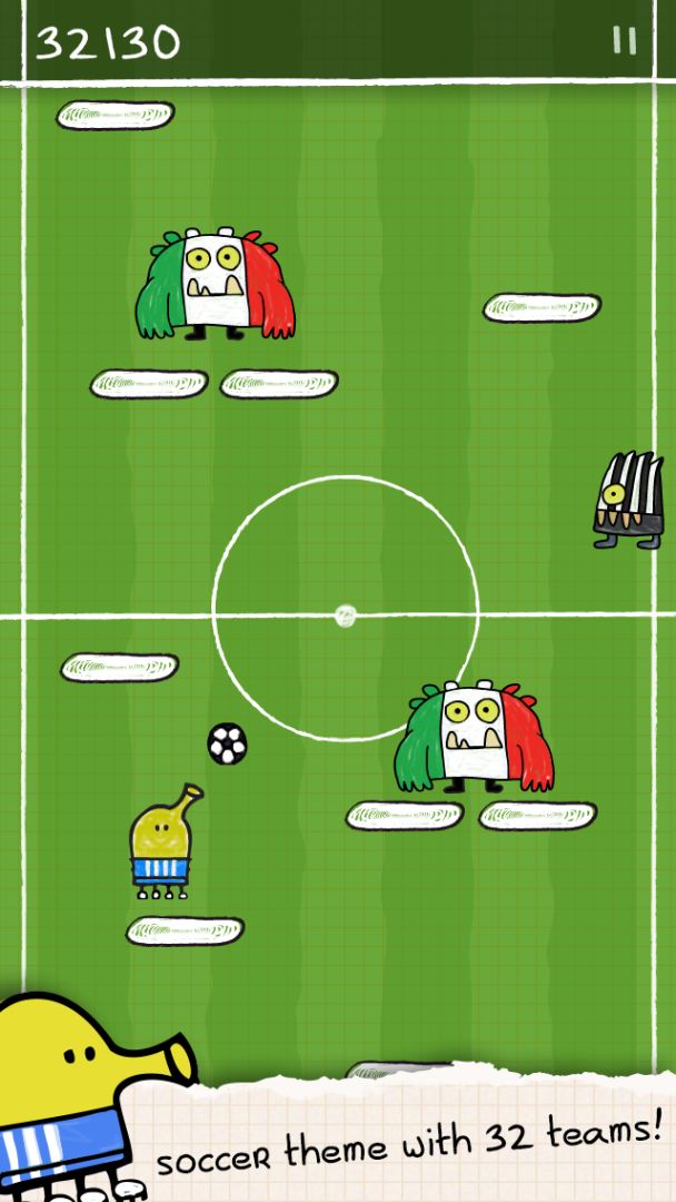 涂鸦跳跃游戏截图