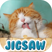 可爱的猫拼图icon