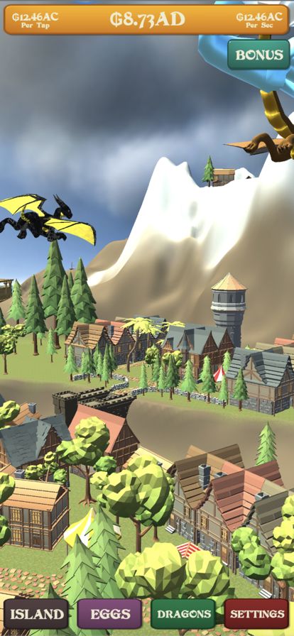 Dragon Island - Idle Tap游戏截图
