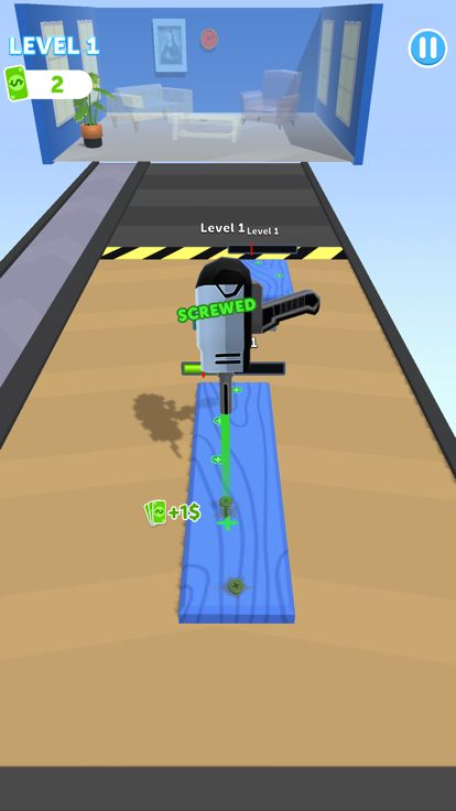 Screw Gun Run游戏截图