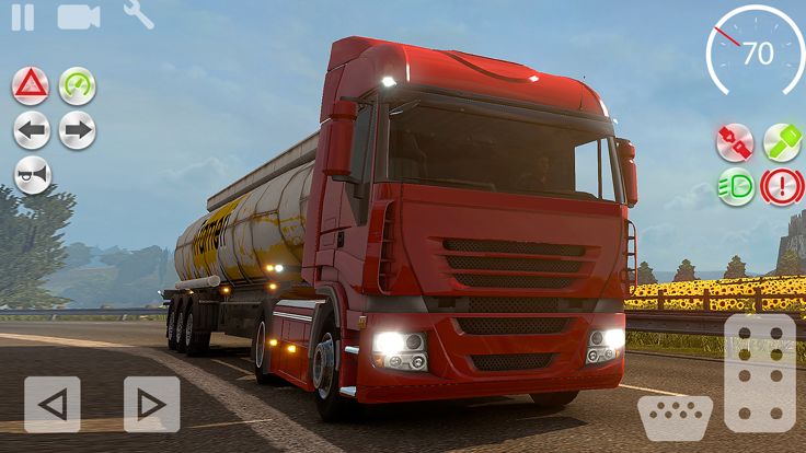 卡车模拟器游戏 : 艰难的道路 - Truck Sim 21游戏截图