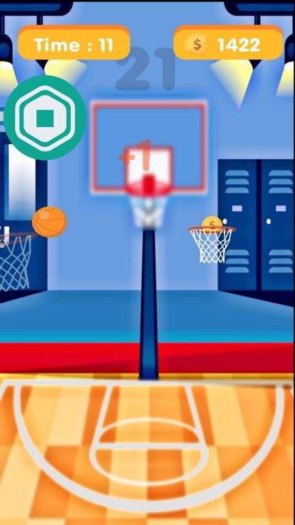 Robux Basketball Hoops游戏截图