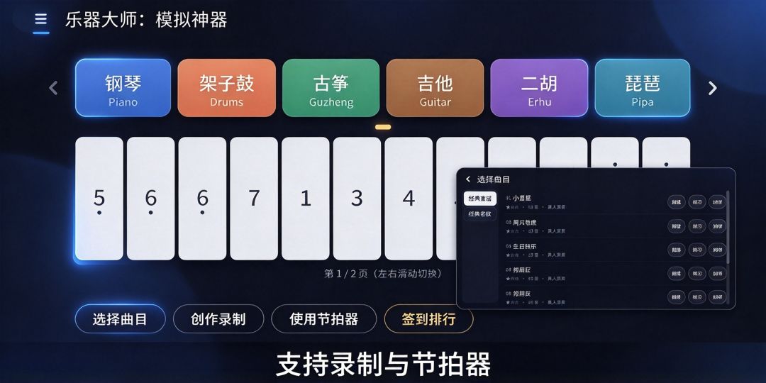 乐器大师:模拟神器游戏截图