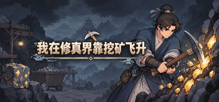我在修真界靠挖矿飞升 封面