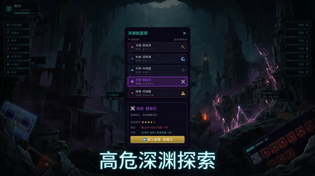 逃离暗渊:搜打撤游戏截图