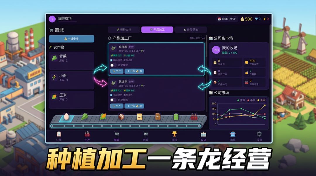 加工厂大老板游戏截图