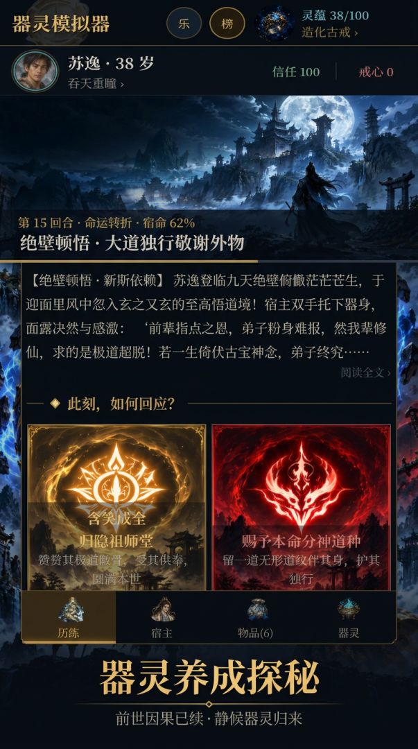 器灵模拟器游戏截图