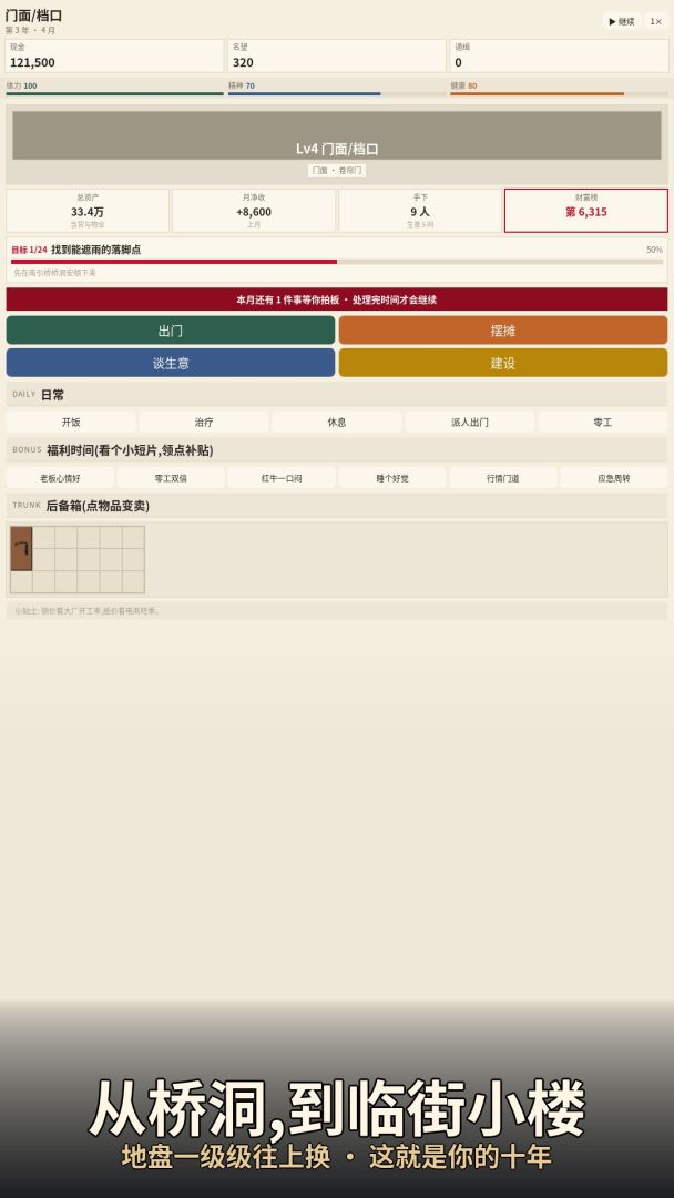 城市首富：从桥洞到财富榜第一游戏截图