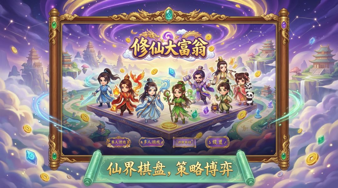 修仙大富翁游戏截图