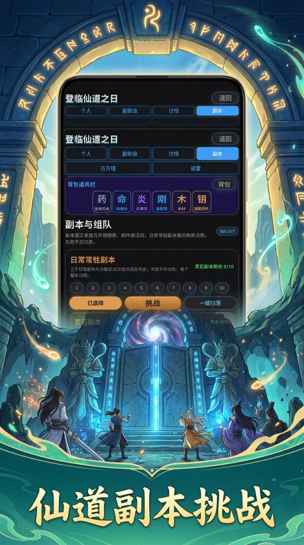 登临仙道之日游戏截图
