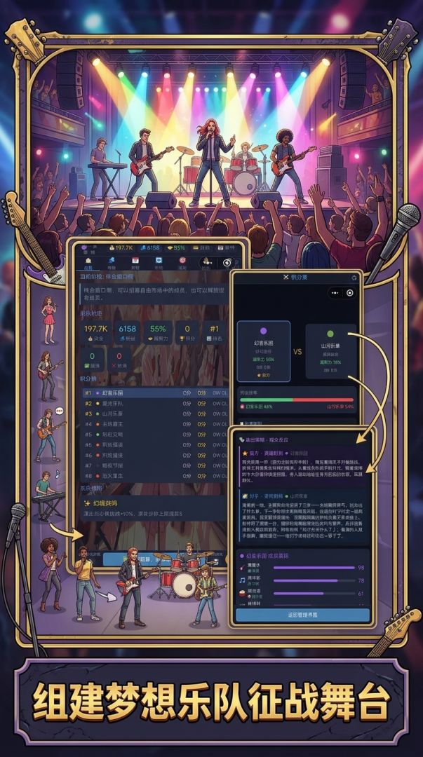 疯狂乐队经理游戏截图