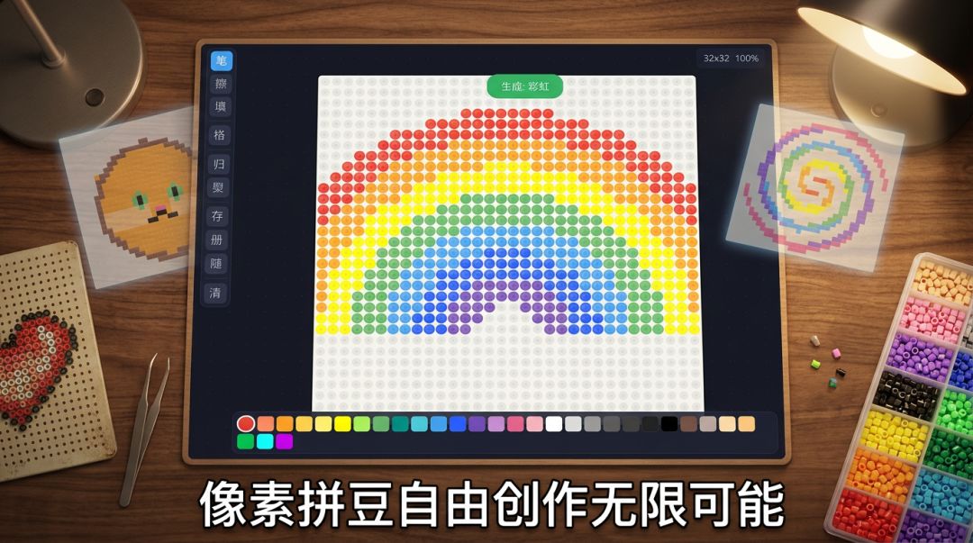 我爱拼豆豆游戏截图
