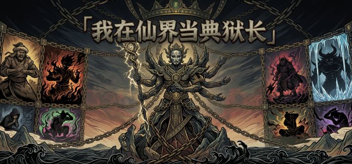 我在仙界当典狱长 封面