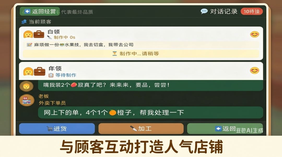水果店经营模拟游戏截图