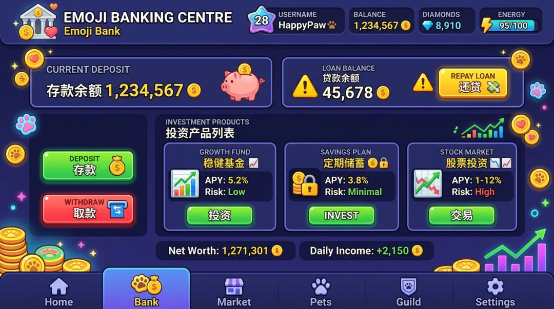 Emoji宠物大冒险游戏截图