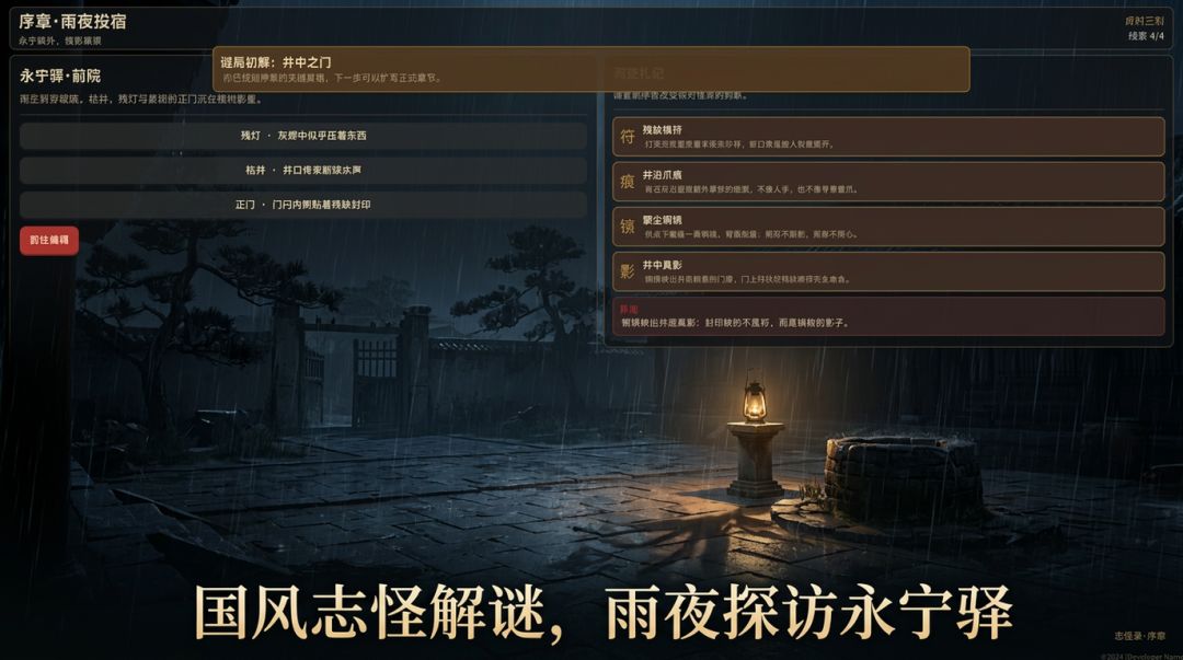 雨夜投宿游戏截图