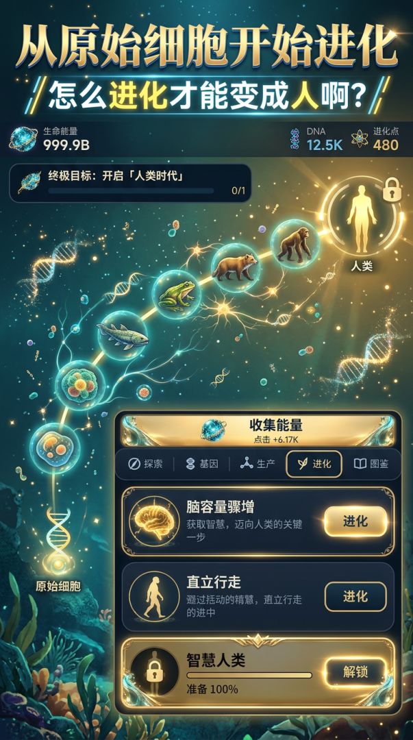 怎么进化才能变成人啊游戏截图