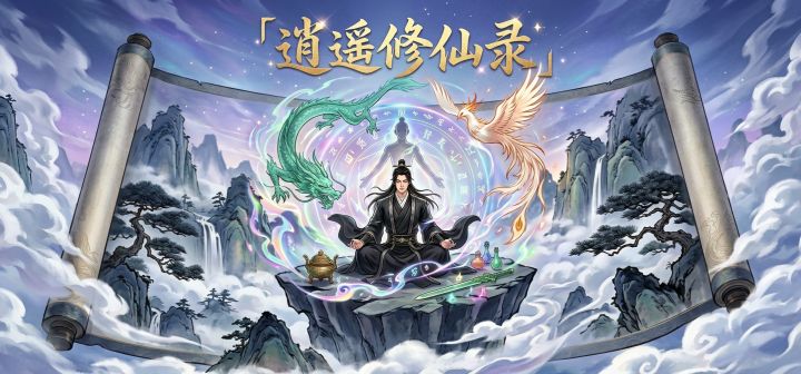 逍遥修仙录 封面
