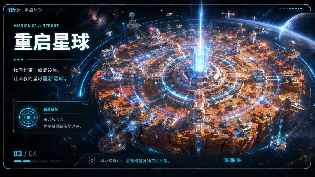 指令:重启星球游戏截图