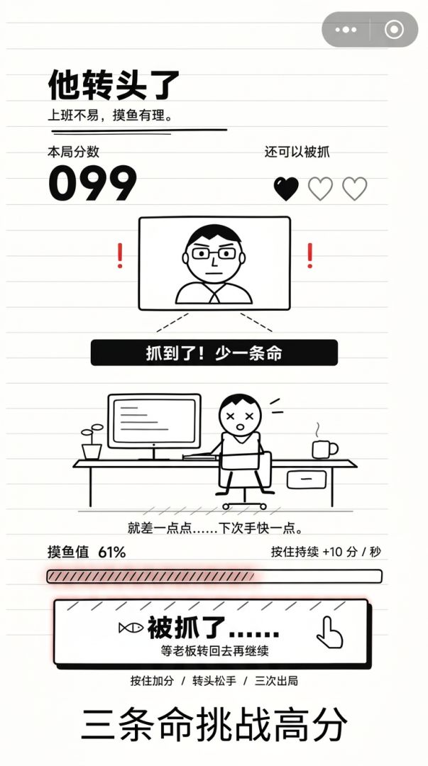他转头了游戏截图