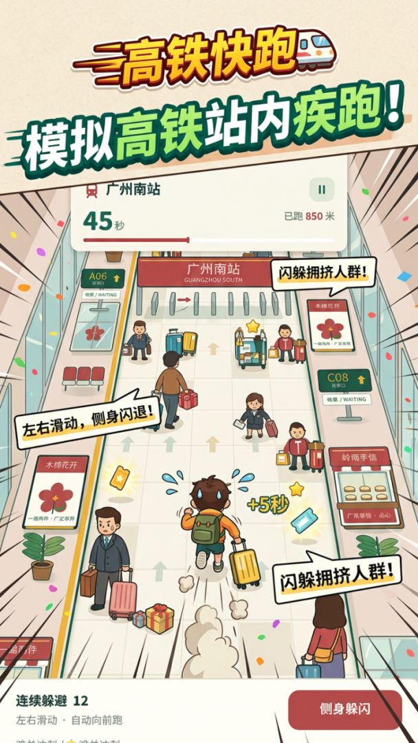高铁快跑游戏截图