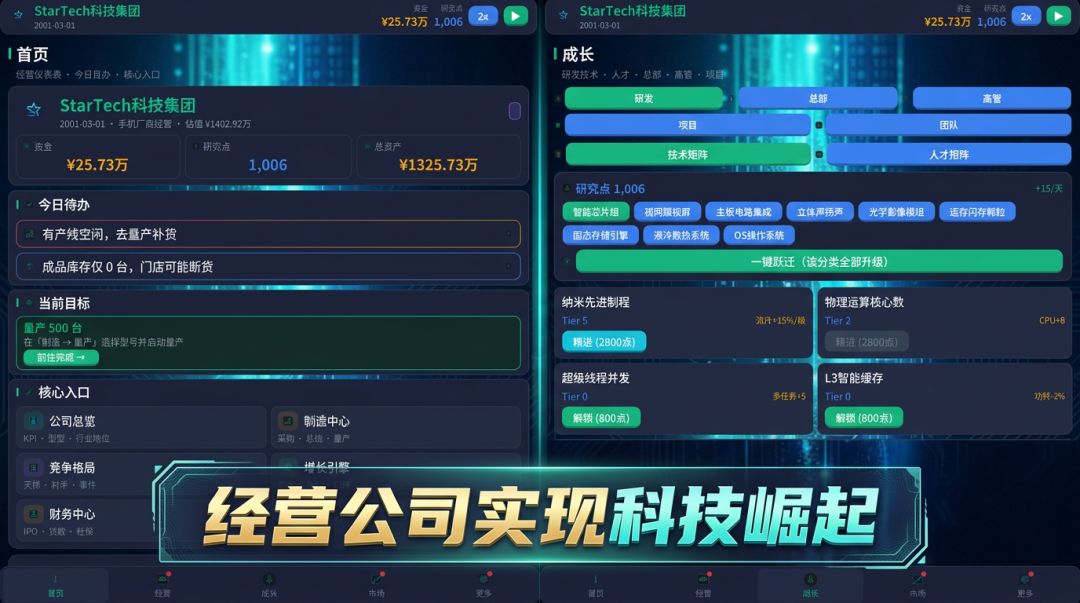 制造:手机大亨游戏截图