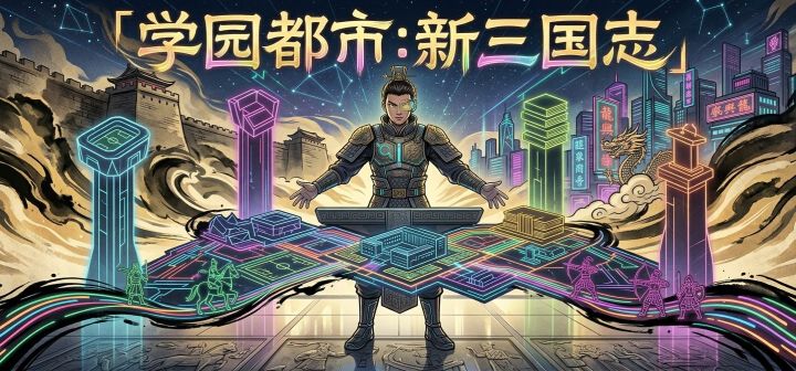 学园都市：新三国志 封面