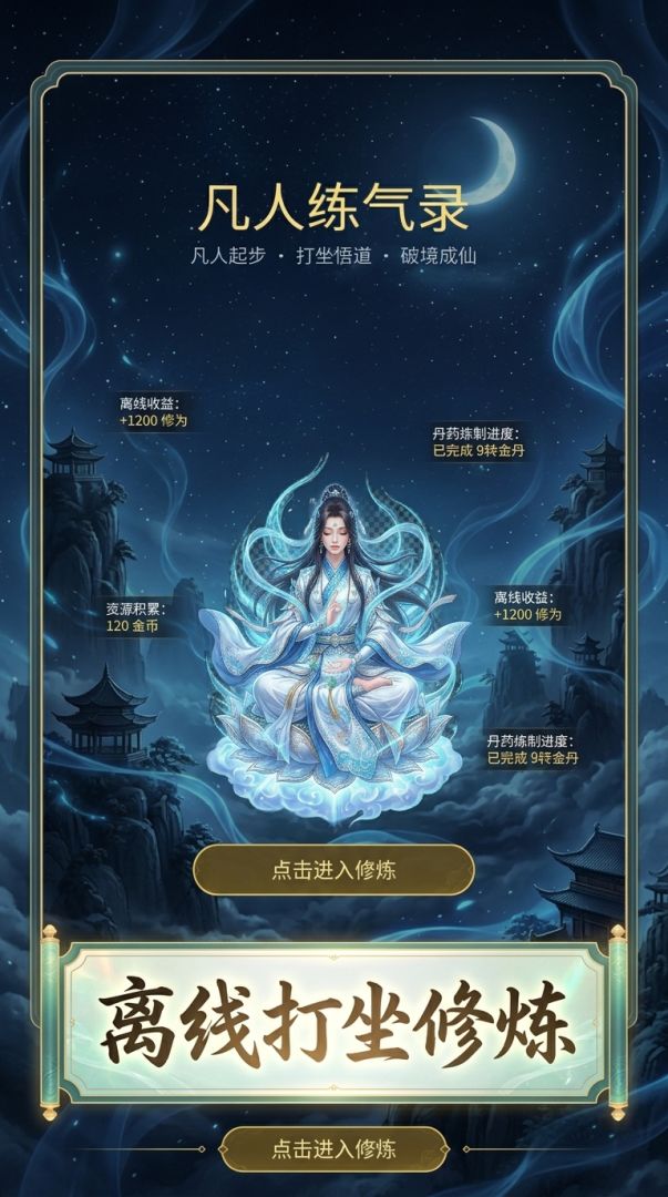 凡人练气录游戏截图