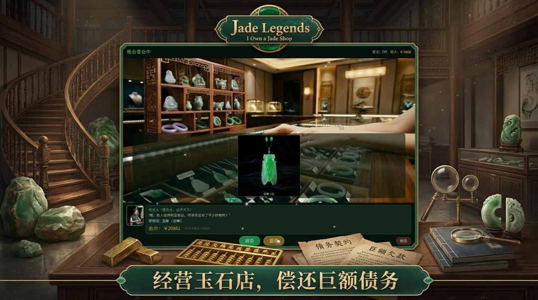 翡翠传奇:我有一家玉石店游戏截图