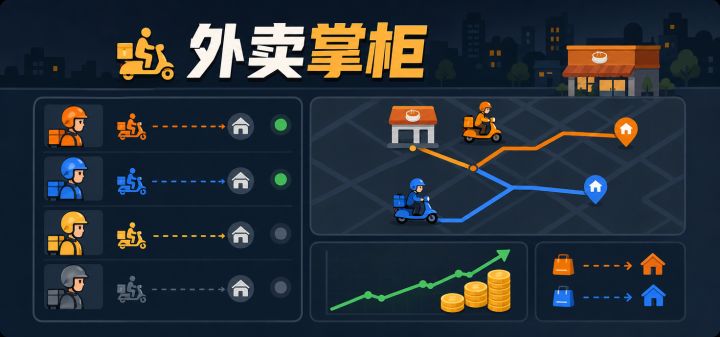 外卖掌柜 封面