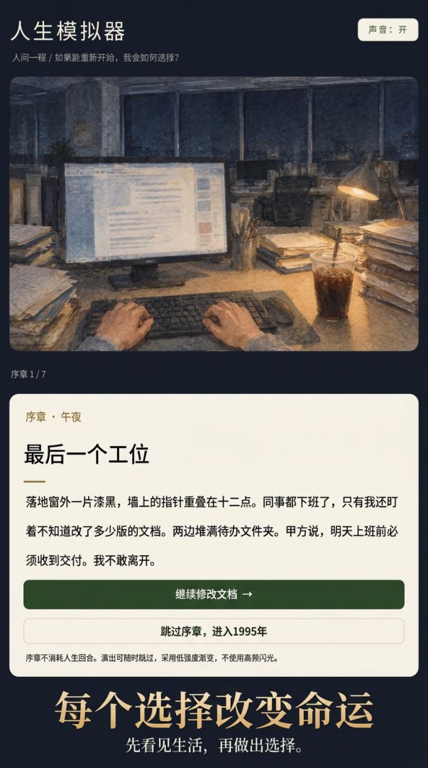 人生模拟器游戏截图