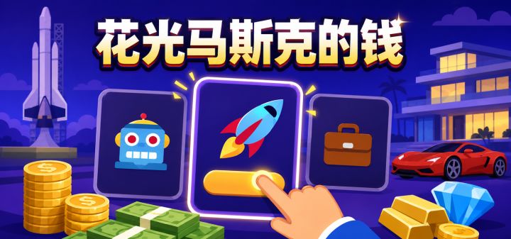 花光马斯克的钱 封面