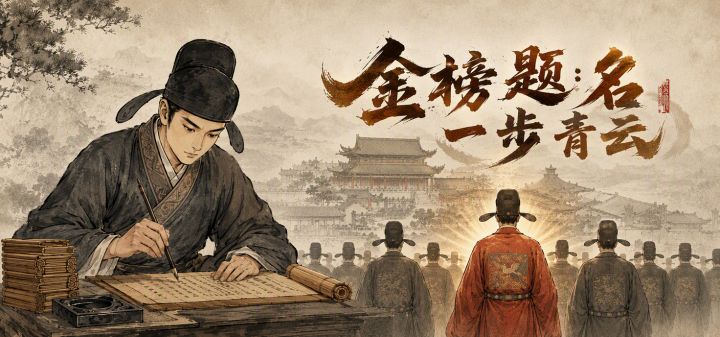 金榜题名:一步青云 封面