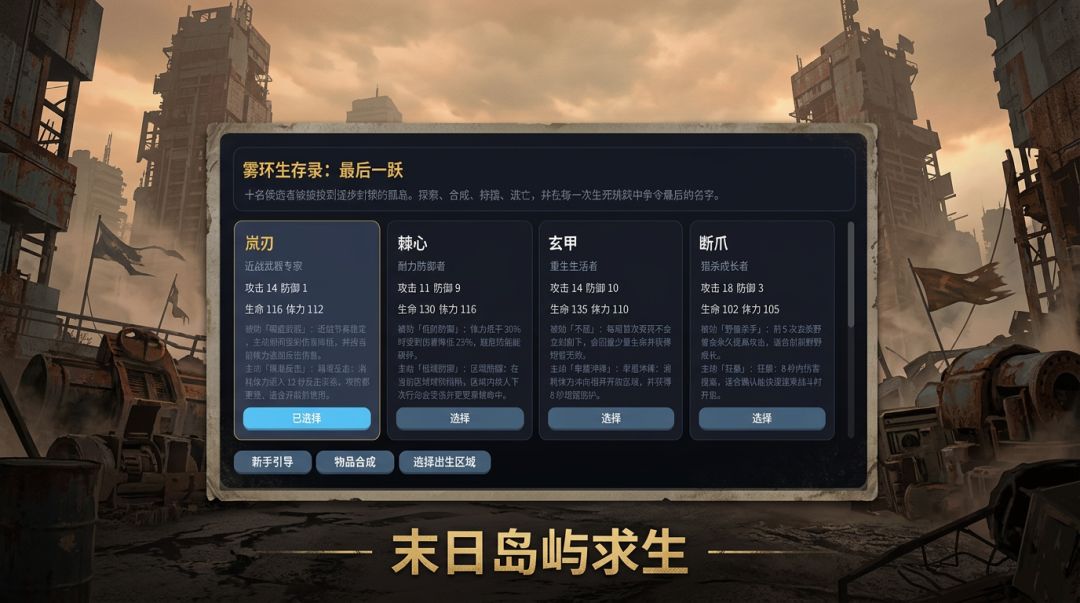 雾环岛游戏截图