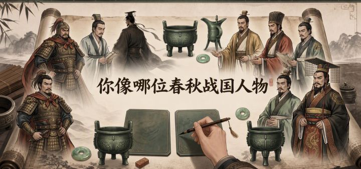 你像哪位春秋战国人物 封面
