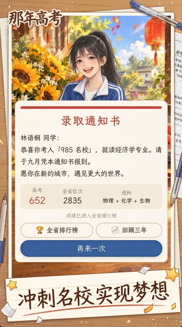 那年高考游戏截图