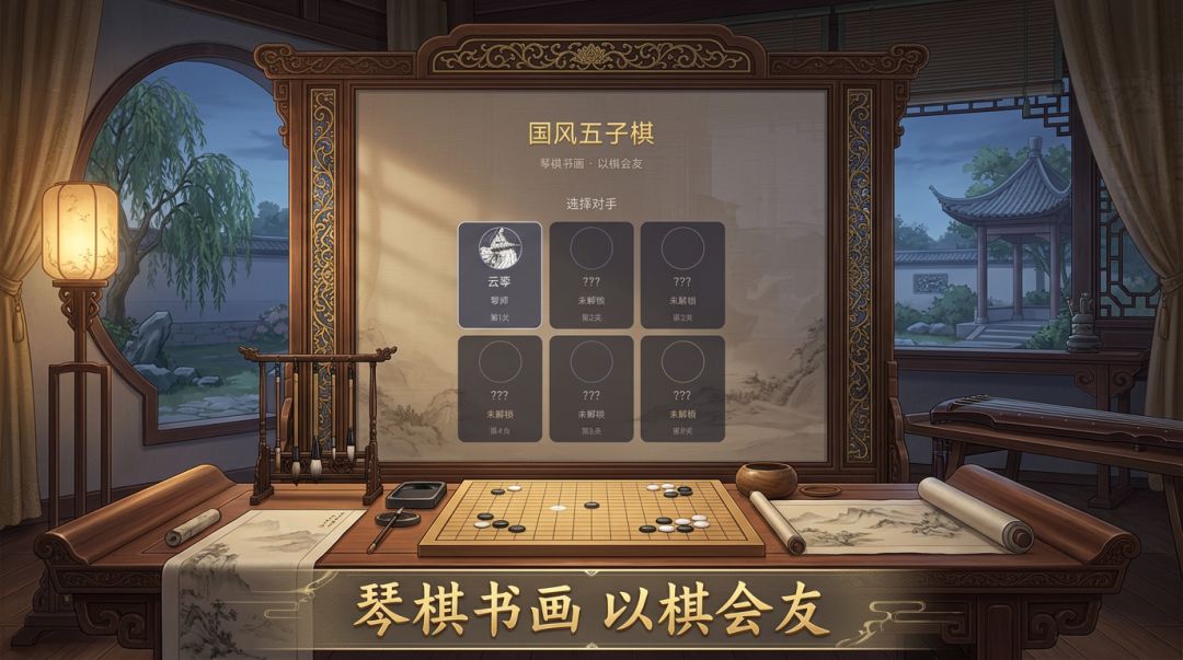 国风五子棋游戏截图