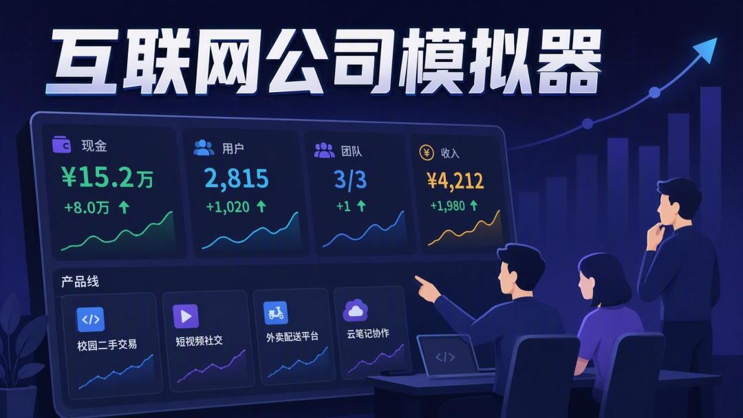 互联网公司模拟器游戏截图