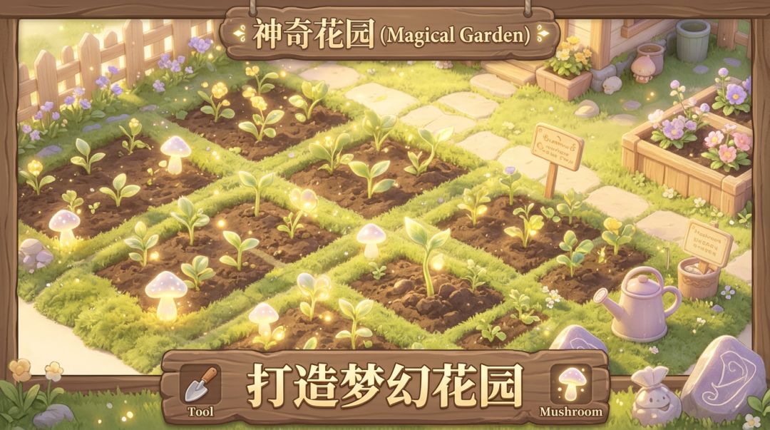 魔法花园游戏截图