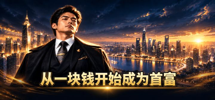 从一块钱开始成为首富 封面